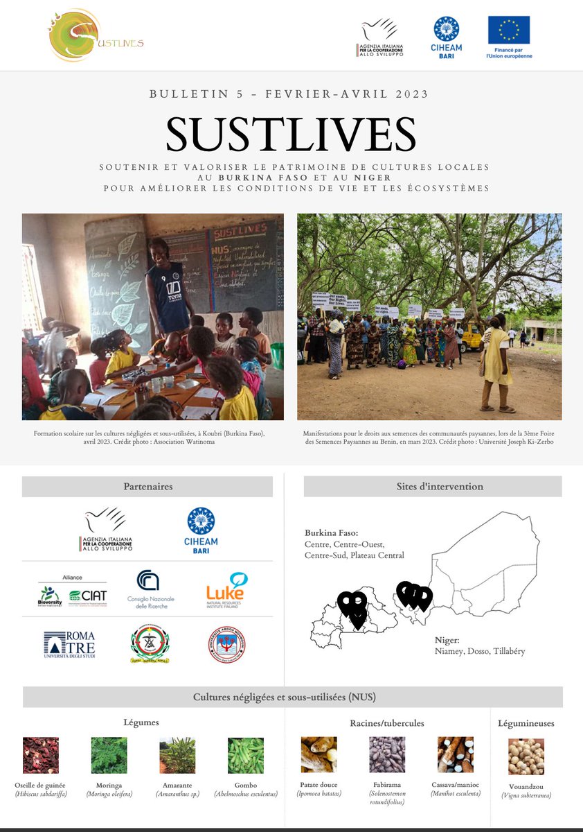 ❗Lots of events and activities took place during the period February-April 2023, and our #newsletter is finally #online!

🔎 To know about us and what we do: sustlives.eu/wp-content/upl…