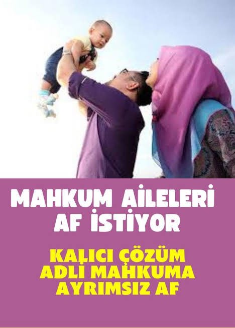 AF İSTİYORUZ
#GenelAf