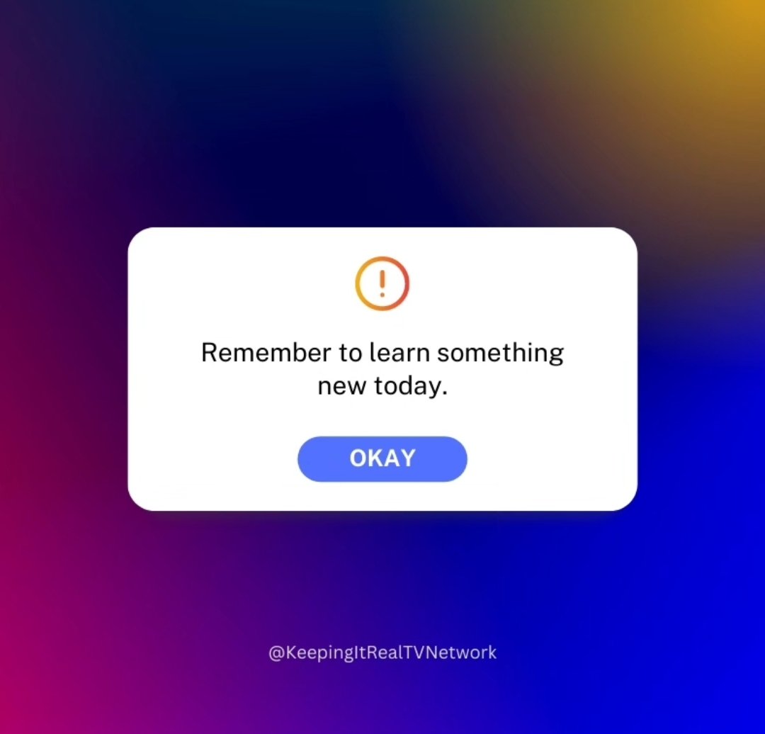 kirtvnetwork's tweet photo. Good morning beautiful people!

Learn something new today!

All links are within our bio.

#firstladyj
#kirtv
#KeepingItReal
#KeepingItRealTVNetwork
#TheSkyIsNotYourLimit
#fyp
#FYI
#ForYouPage
#linkinbio
#Inspiration
#motivation
#encouragemnet
#empowerment
#Canada
#Global https://t.co/23tUrc73lH