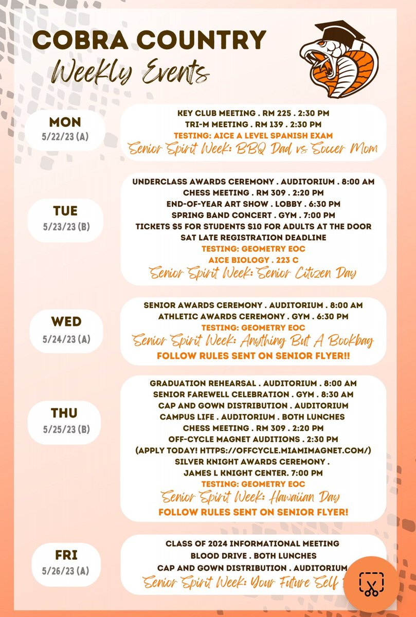 South Miami Senior High Cobras Football tweet media