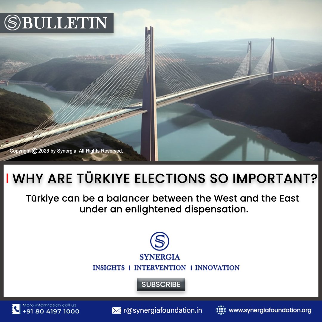 Why Are Türkiye Elections So Important?
Read more:
synergiafoundation.org/insights/analy…
Subscribe to our insights:
synergiafoundation.org/insights
#Turkey #election #turkiye #bridge #turkiyeelection