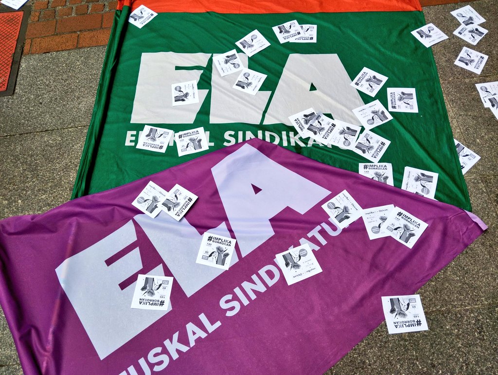 6️⃣7️⃣ días en #huelga
👉🏾Despidos del 60% de la plantilla del <a href="/Implika_Formac/">Implika Formación</a>
👉🏾87 puestos sólo en #Bilbao
👉🏾90% #mujeres

Jo ta ke, Irabazi arte‼️
<a href="/MasterDGrupo/">MasterD Grupo</a> 
@institutoMEDAC