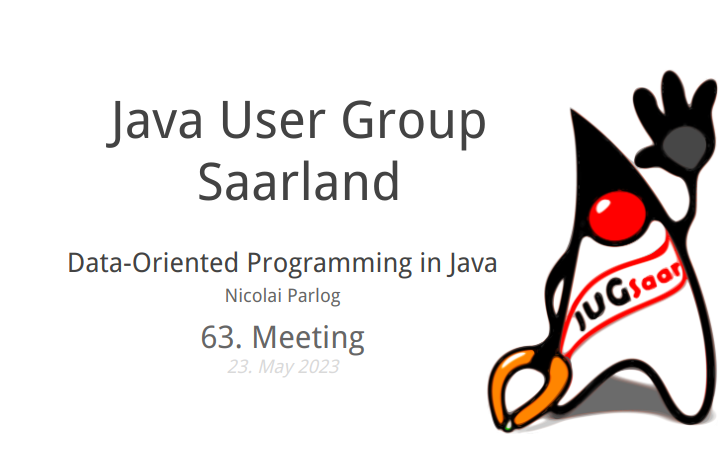Java User Group Saarland tweet media