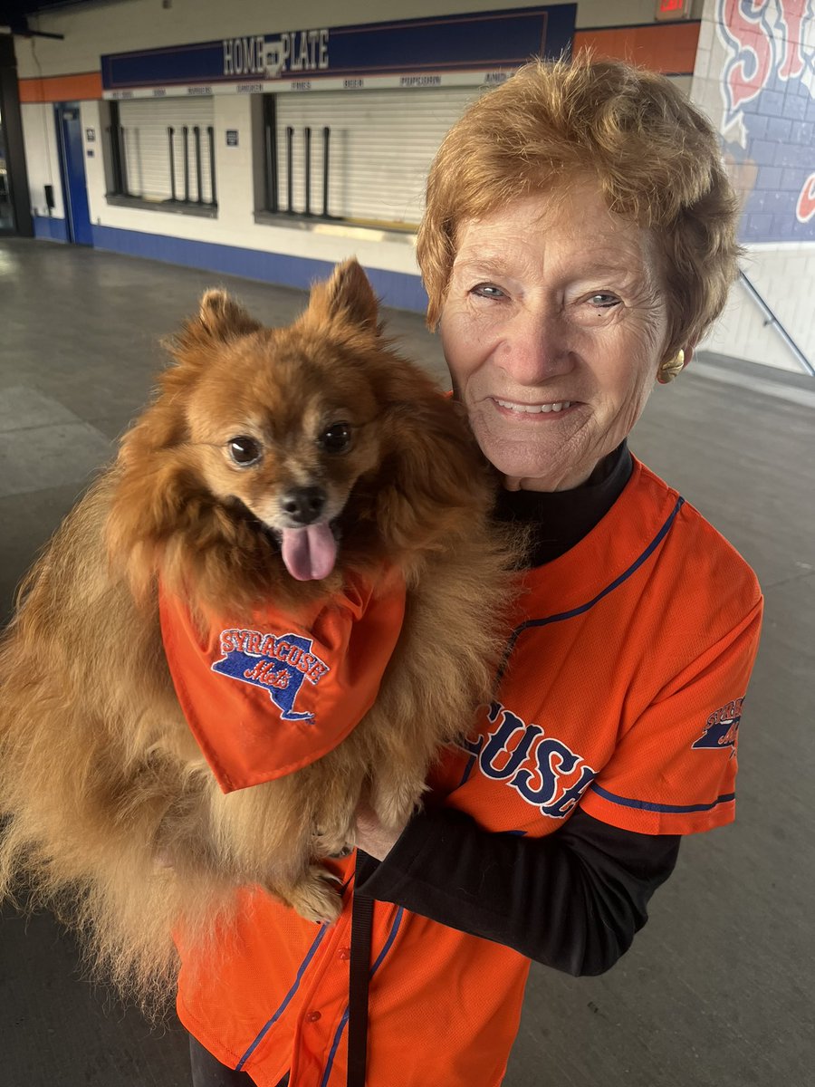 Brandon Roth (@brandonrothcny) on Twitter photo Great seeing our very own <a href="/lhandsyr/">Laura Hand</a> with Moose <a href="/SyracuseMets/">Syracuse Mets</a> this morning. She’ll be judging the “Metsminster” Dog Show at “Bark in the Park” tomorrow at NBT Stadium #BaseBall #RescueDog #LetsGo Great seeing our very own <a href="/lhandsyr/">Laura Hand</a> with Moose <a href="/SyracuseMets/">Syracuse Mets</a> this morning. She’ll be judging the “Metsminster” Dog Show at “Bark in the Park” tomorrow at NBT Stadium #BaseBall #RescueDog #LetsGo