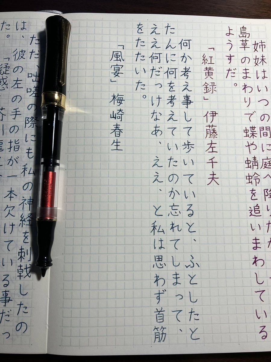 110dietcycle's tweet photo. 明日早いから今のうちに書写
お薬飲んで寝るかー
お題ありがとうございます
#空想書写 https://t.co/Xk4GuOByDl