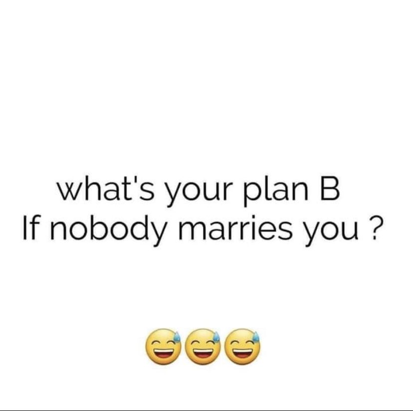 AuroraCloris's tweet photo. What’s your plan B if nobody marries you❓ https://t.co/UFFWc5ZQMt