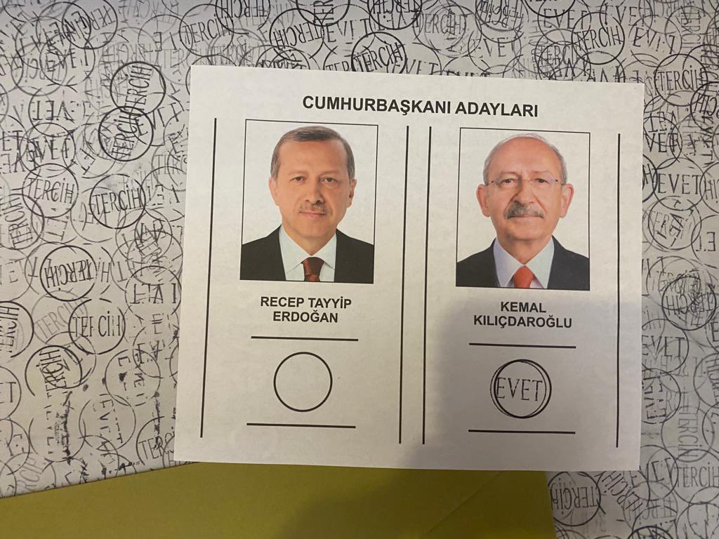 Oy’umuzu kullandık hayırlı uğurlu olsun 🫶
 #HerseyÇokGüzelOlacak #GidiyorsunAkp