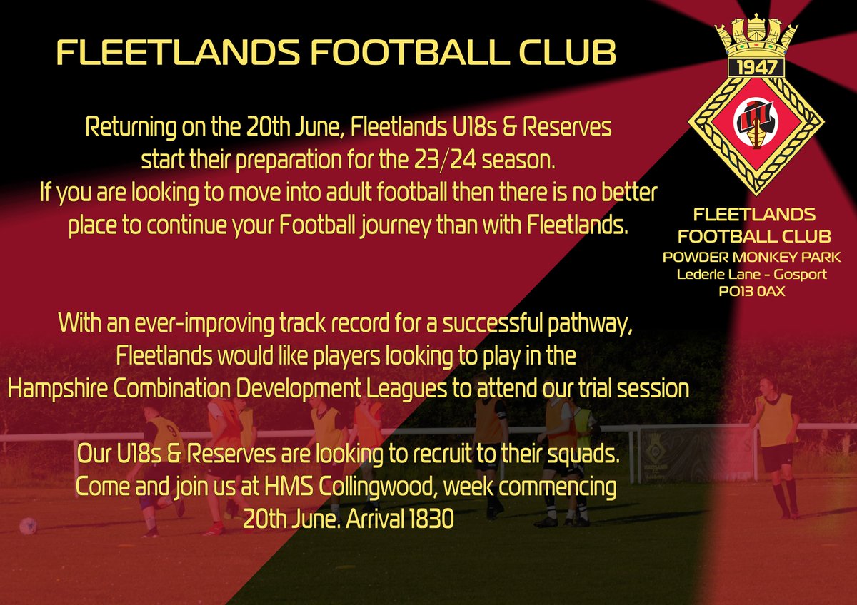 youth.fleetlandsfc.co.uk/post/player-re… 

Register here - forms.gle/7JHCqAUgv8drd5…
