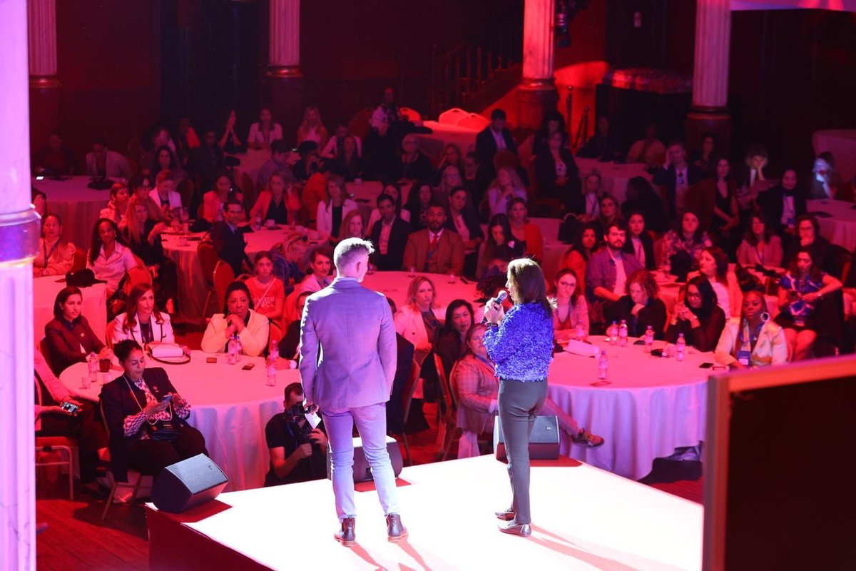 Wow! Amazing atmosphere in Paris <a href="/WomenInTechOrg/">Women in Tech® Global</a> 
Energy and enthusiasm very palpable. Thx to all amazing speakers, panelists, attendees from all over the world!
And thx to my co-MCee @dsavage_1984 and the one and only <a href="/AyumiMooreAoki/">Ayumi Moore Aoki</a> who built this incredibly impactful movement!