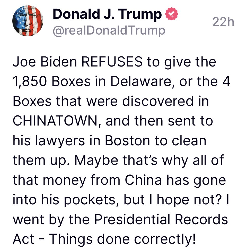 Where are the boxes, Joe? #witchhunt #2tieredjustice #electioninterference #coup
