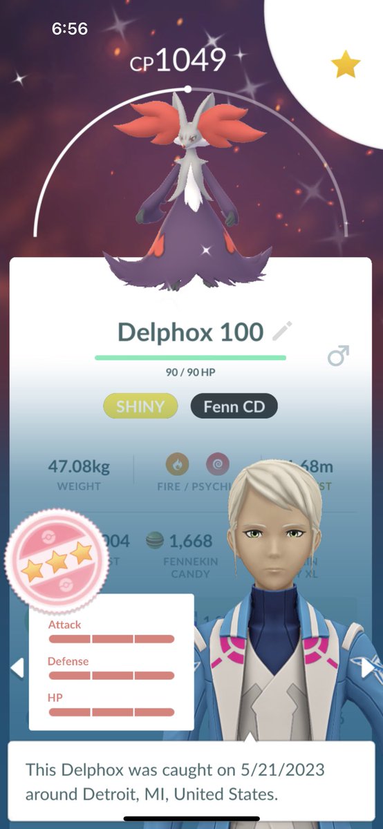 pkgodetroit's tweet photo. She’s so pretty #PokemonGO https://t.co/nDdUWuNCR6