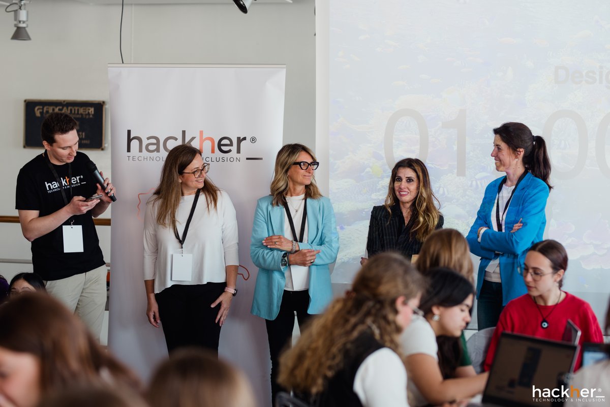 ZTEPress's tweet image. We are proud of our @ZTEItalia's participation in #hackher, empowering young girls in tech and closing the #gendergap. Our Pre-Sales Director, Giada Cosentino, joined as a jury member, evaluating projects by 100 girls in app development. #ZTE #ZTEItaly #WomenInTech #Inclusion