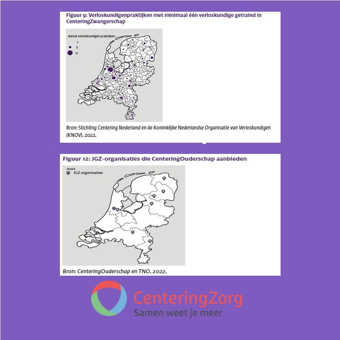 Help ons beter zicht krijgen op de uitvoering van CenteringZorg in de praktijk! Ben je Centering-getraind? Vul dan alsjeblieft de Centering Monitor 2023 in. 
survey.tno.nl/tiemfubjpf?l=nl