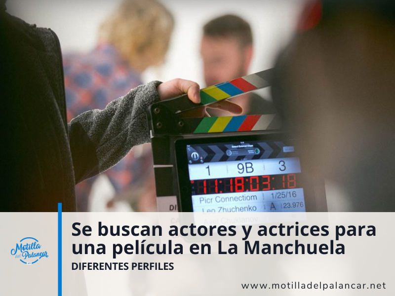 MotillaApp's tweet photo. 🎬 ¿Quieres aparecer en una película? Enrique Buleo, director jareño, busca diferentes perfiles para su próxima película que se grabará en La Manchuela. 

Más información ▶️ https://t.co/XTH7J1RDc4 https://t.co/vpE85SiYcr