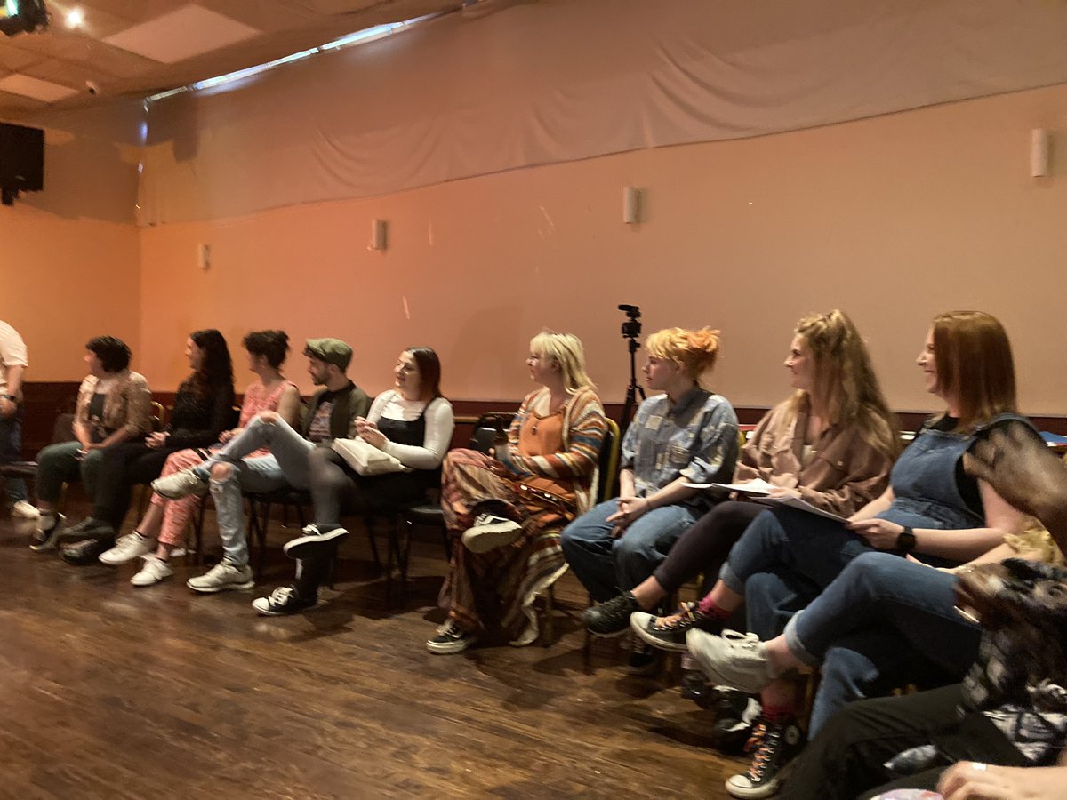 Diolch to all who joined us at our Scratch Night this weekend 🙌

An incredible evening exploring and experimenting with new work and witnessing such talent and skill 🎵🎥🎭📝 

You were a beautifully warm audience! We had a fantastic time 🥹

Up next: COMMISSION PLATFORM TOUR 😌