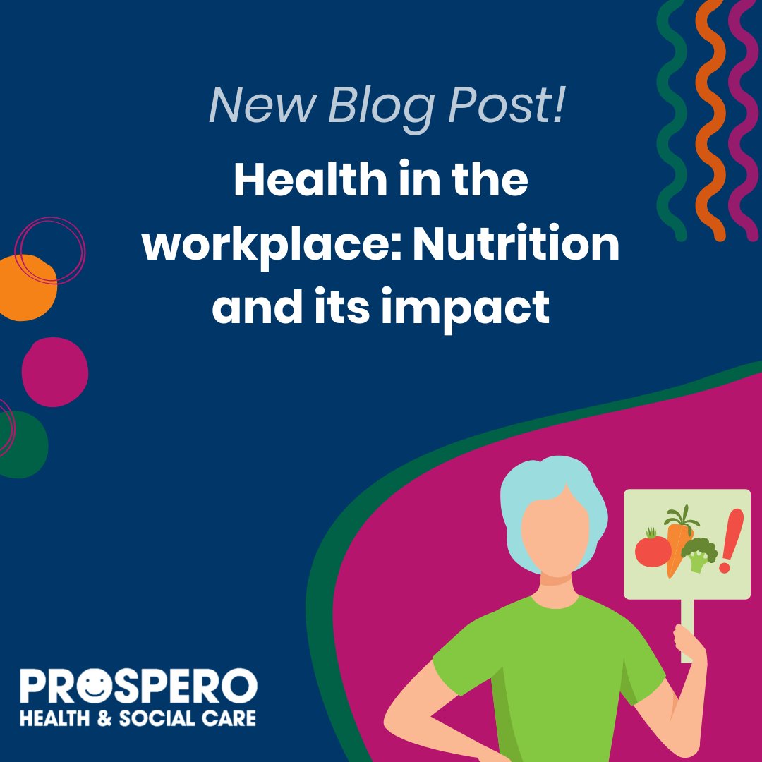 As we are still in Mental Health Awareness Month, Prospero Health & Social wants to continue improving your wellbeing.

Give our latest blog post a read to learn how the correct nutrition can benefit you😊

#prosperohealthandsocial #socialwork #supportwork #newblog #wellbeing