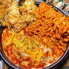 Aspesia1's tweet photo. The distinctive flavor of Korean tokbokki will make this breakfast unforgettable! https://t.co/AR3toa4Kbg