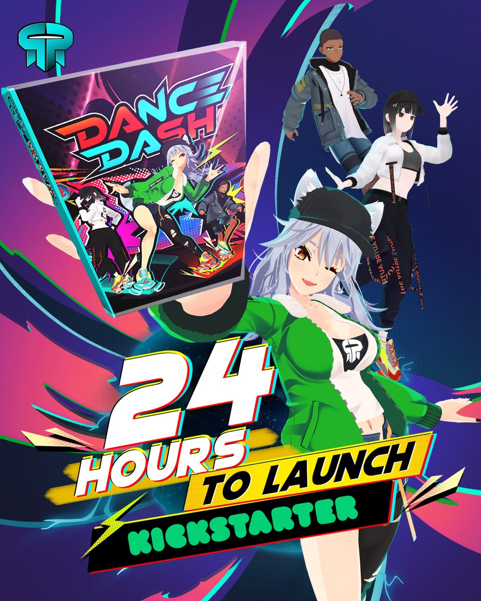 ‼️24 hours to launch ‼️
Special rewards await for the first backers of the Full Body VR Rhythm Game, Dance Dash!

Check it out at bit.ly/42s7lfJ

#VR #VRChat #vrgame #vrdance #fbt #quest2 #valveindex #htcvive