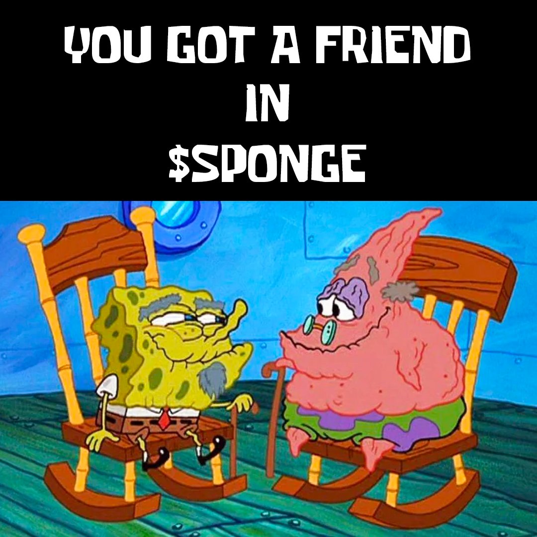 🧽 $SPONGE is always here for you! 🧽
