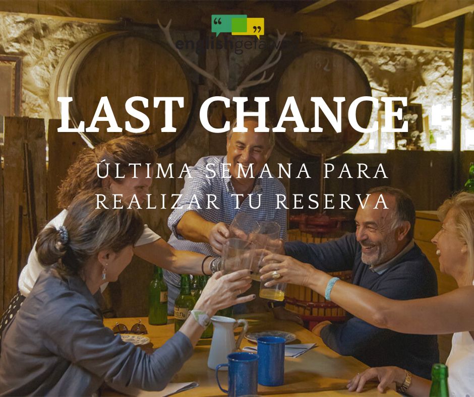 englishgetaway's tweet photo. LAST CHANCE para realizar tu reserva en #TheGetaway para el curso de inmersión del 2 al 7 de Julio. ¡Corre, estás a tiempo! https://t.co/jK5y12cuqx

#TheGetaway #EnglishGetaway #English #Asturias #Curso #InmersiónTotal #InmersiónInglés https://t.co/2eHZem1zCU