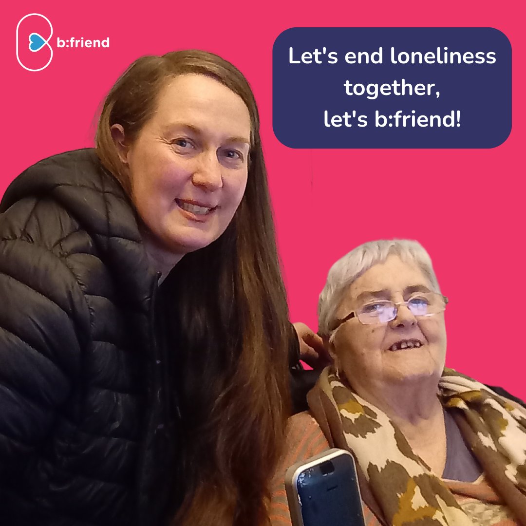 _bfriend's tweet photo. You can make a real difference to an older neighbour's life with #volunteering just 1 hour a week as a #befriender 🤗. Befriender Clair and Neighbour Anne recently met in #Doncaster and found they share many things in common. 👉Sign up to #volunteer now: https://t.co/B97nYxtwHX https://t.co/CzUSlPSwy4