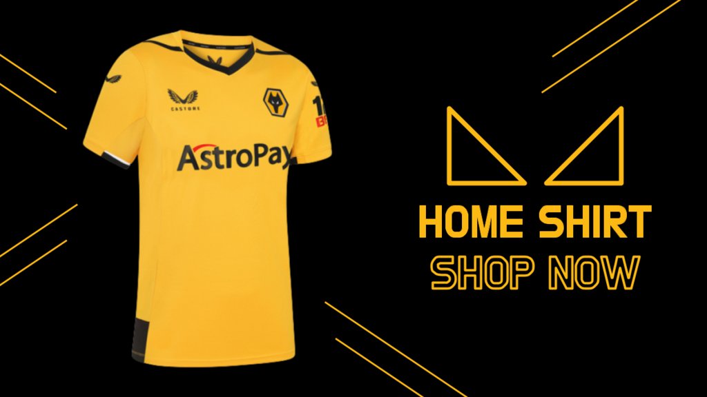 LiveWWFCNews's tweet photo. Order your Official #Wolves Home Shirt with full customisation today!

Shop now - https://t.co/OkW5mDXqHF https://t.co/gVRk4gw6aW