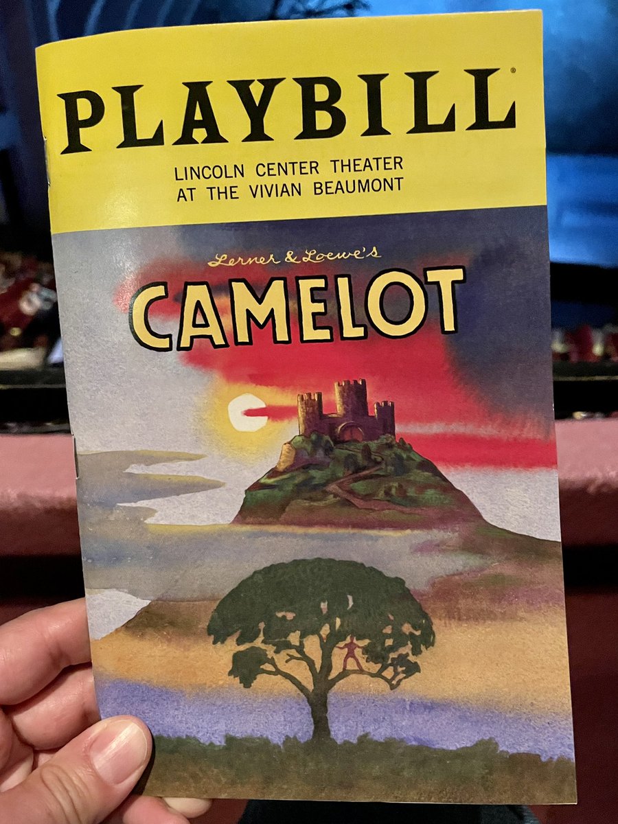 Camelot gets the #AaronSorkin treatment! #CamelotBway <a href="/CamelotBway/">Camelot on Broadway</a> <a href="/LCTheater/">LincolnCenterTheater</a>