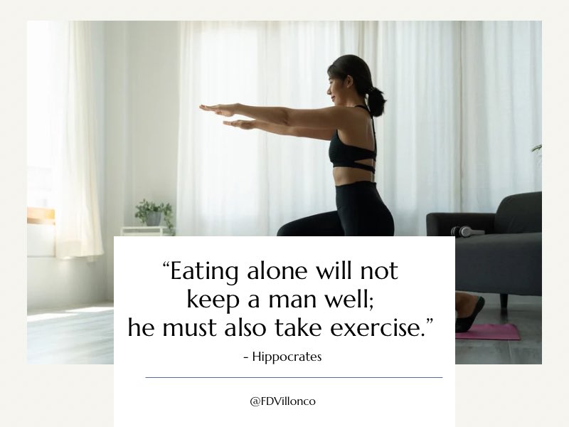 FDVillonco's tweet image. This #LMWeek, make a commitment to incorporate movement into your daily life. ⭐️

#lifestylemedicine #physicalactivity #exerciseismedicine