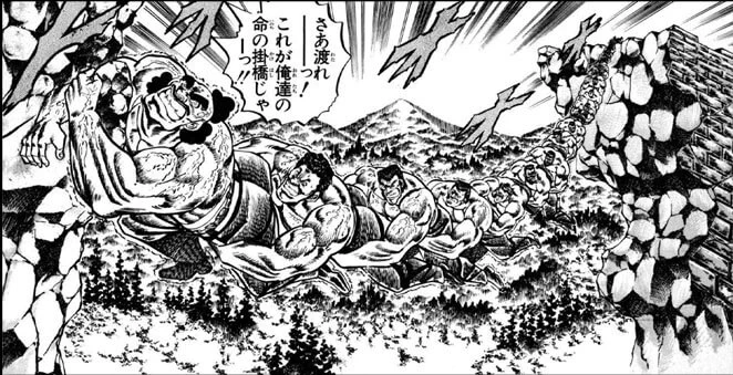 @BikkuriMoon 人を集めて万人橋という方法はダメですか？ 