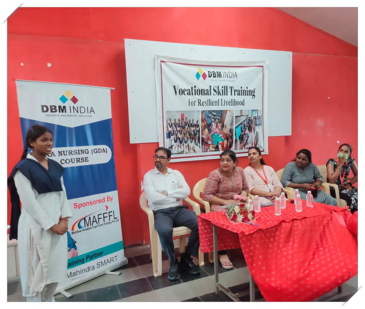 MAFFFL_Mumbai's tweet photo. A batch of General Duty Assistance (GDA) para nursing Course was inaugurated on 19th May 2023, to empower the beneficiaries in the area of healthcare, under #MAFFFL'S #CSR initiatives through Navasrushti International Trust @DBMission
#MAFFFL #CSRintiative #dbmindia https://t.co/9MoPAZfRZW