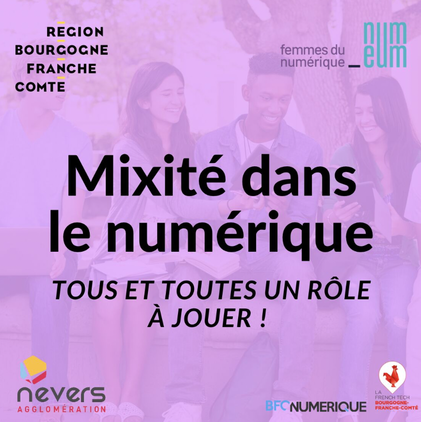 « MÉTIERS DU NUMÉRIQUE : CONNECTONS-NOUS À LA MIXITÉ » :

📅 Date : 1er juin 2023 ⏰ Heure : 13H45 📍 Lieu : L'INKUB, 7 place du Général Pittié à Nevers (58), Et en ligne sur la page YouTube de la <a href="/bfc_region/">Région Bourgogne-Franche-Comté</a>

Inscription obligatoire : lnkd.in/eKuGAuR5
