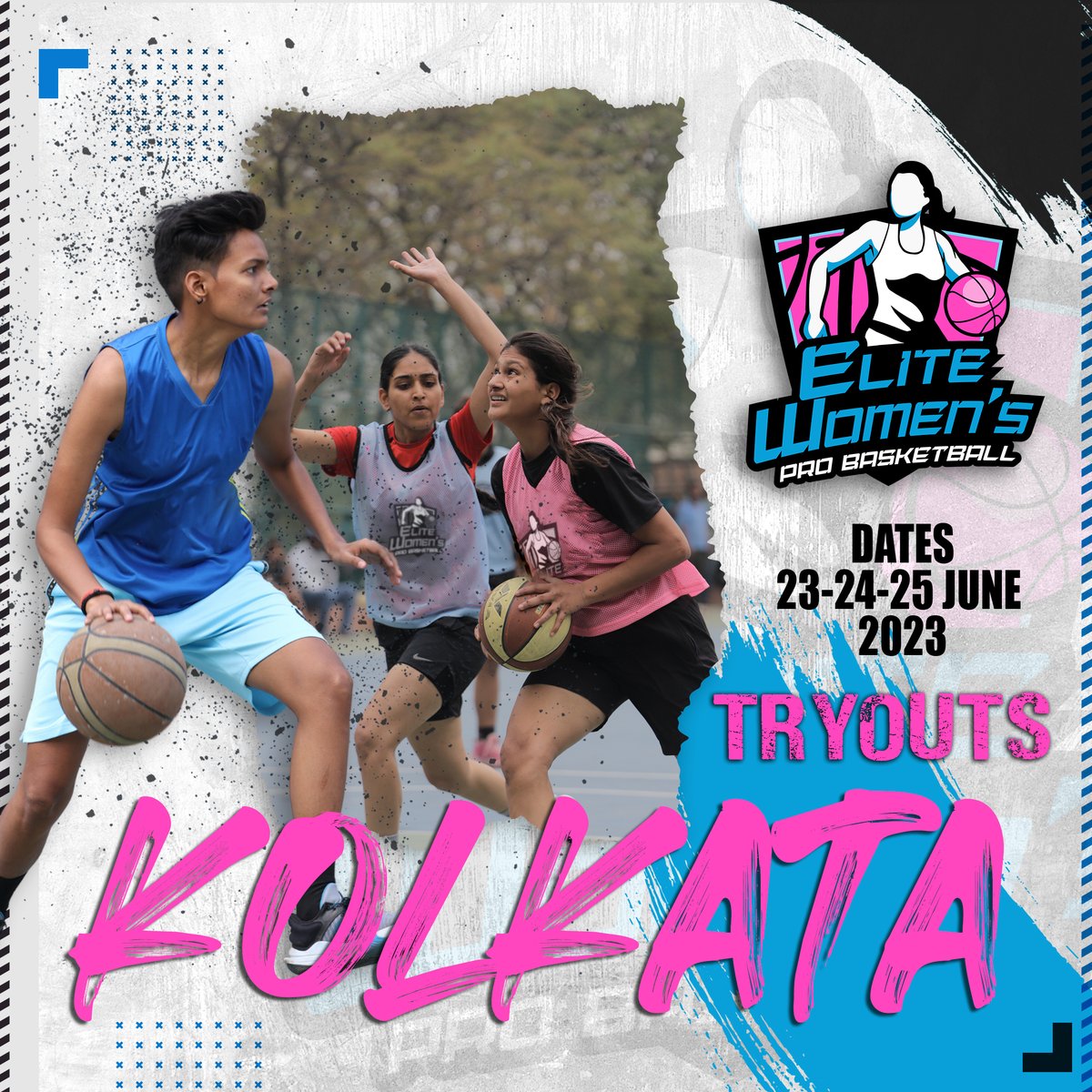 Korbo Lorbo Jeetbo are the chants we are waiting to hear! Let's go Kolkata 🏀
The EWPBL tryouts will be held in Kolkata from 23rd - 25th June'23. See you there💥
Register for the tryouts through the link in our bio.
#basketball #elitewomensprobasketballleague