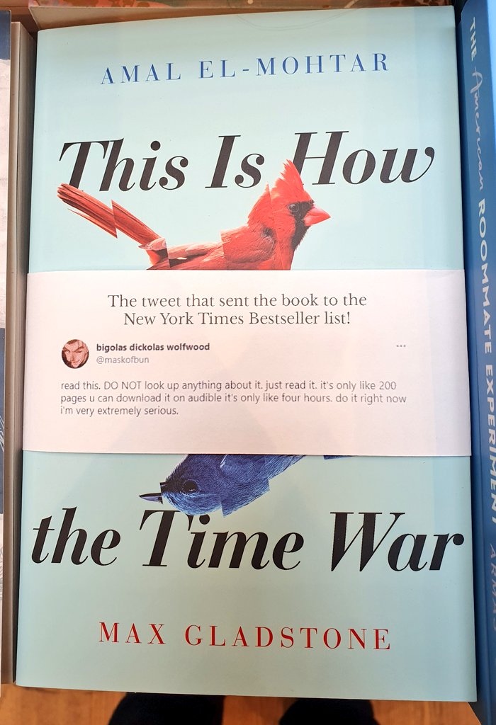 This Is How You Lose The Time War by @maxgladstone and @tithenai, now with @maskofbun blurb!