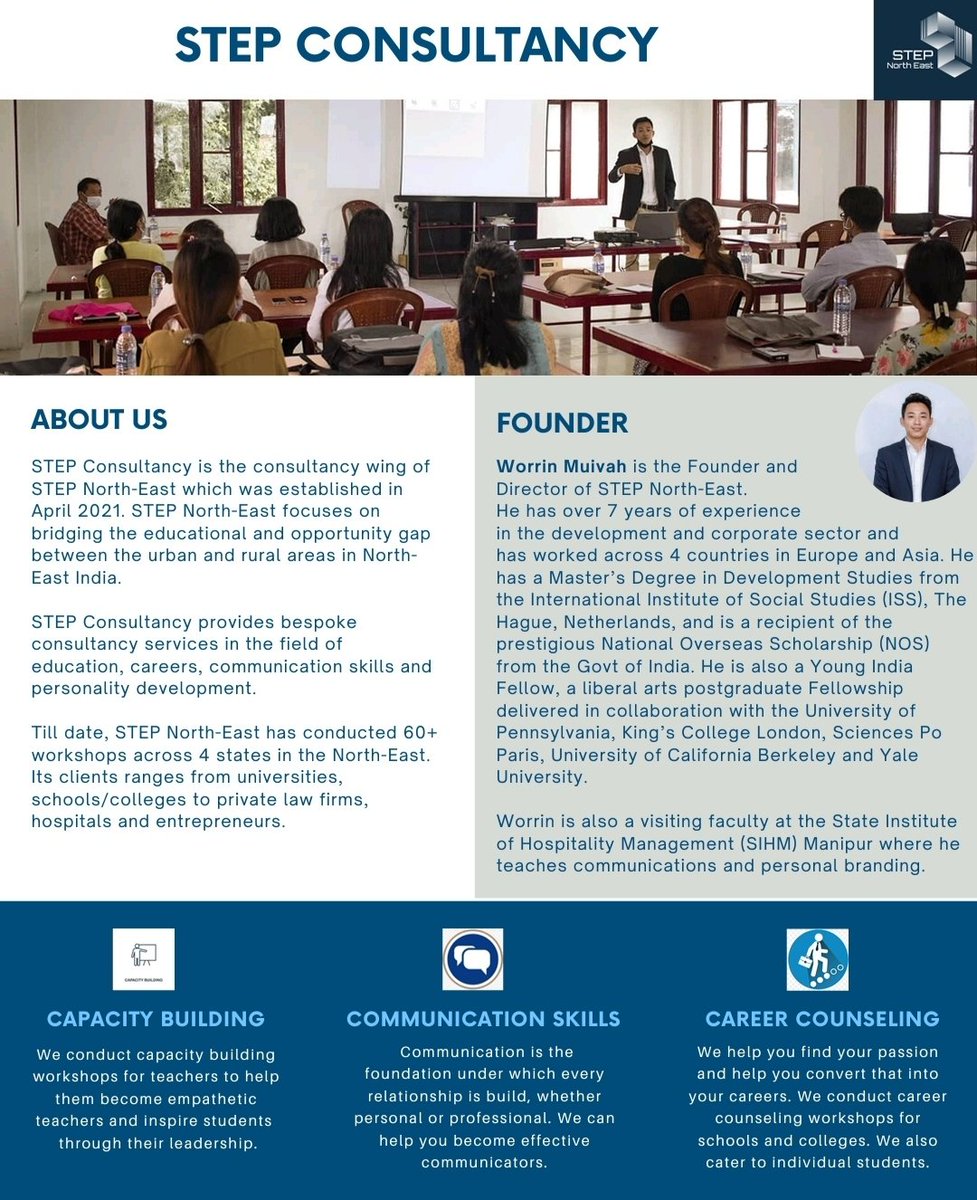 stepnortheast's tweet photo. Looking to collaborate with educational institutes and business establishments in Nagaland. Feel free to reach out to us at stepnortheast2020@gmail.com https://t.co/HjGrrEIncc