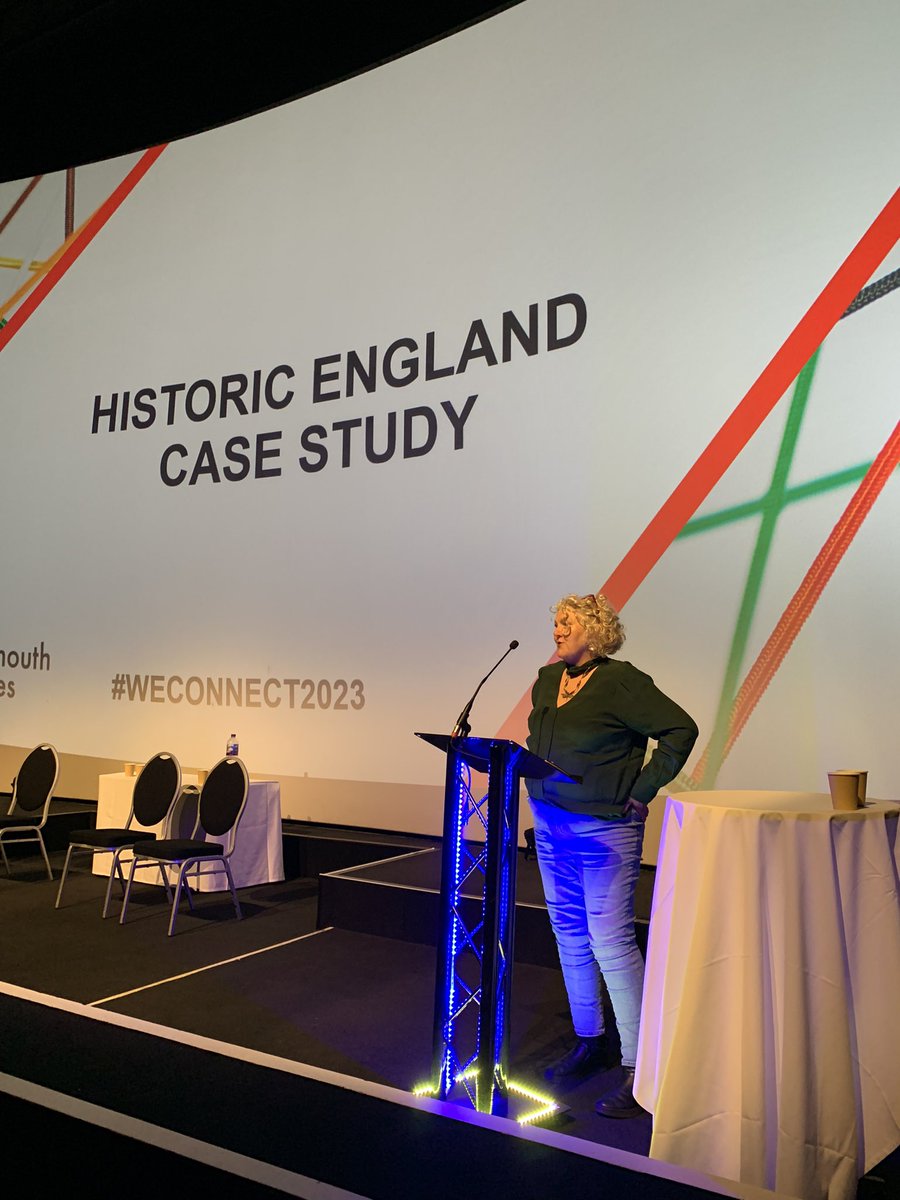 PortsCreates's tweet photo. Our closing speaker Marion Brinton  @HISTORICENGLAND  their themes - Thriving Places, Connected Communities and Active Participation. And from Newport IOW, Julie Jones-Evans a conversation area at risk now successful  Heritage Action Zone ‘Infectious Pride’ 
#WECONNECT2023 https://t.co/FdYaJKKsZp