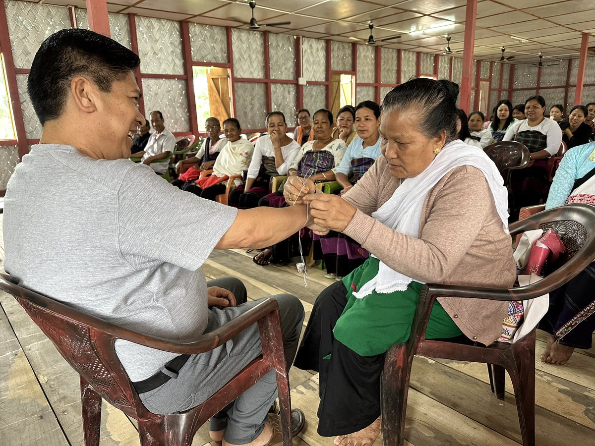 Special gratitude to all the new joiner from Singpho-Khamti Communities.Madam Sibo Kai Singpho the former MLA Bordumsa-Diyun, former ZPM Bordumsa Shri Sindunong Singpho along with more than 150 members of Singpho-Khamti communities from 8 different villages of Bordumsa.