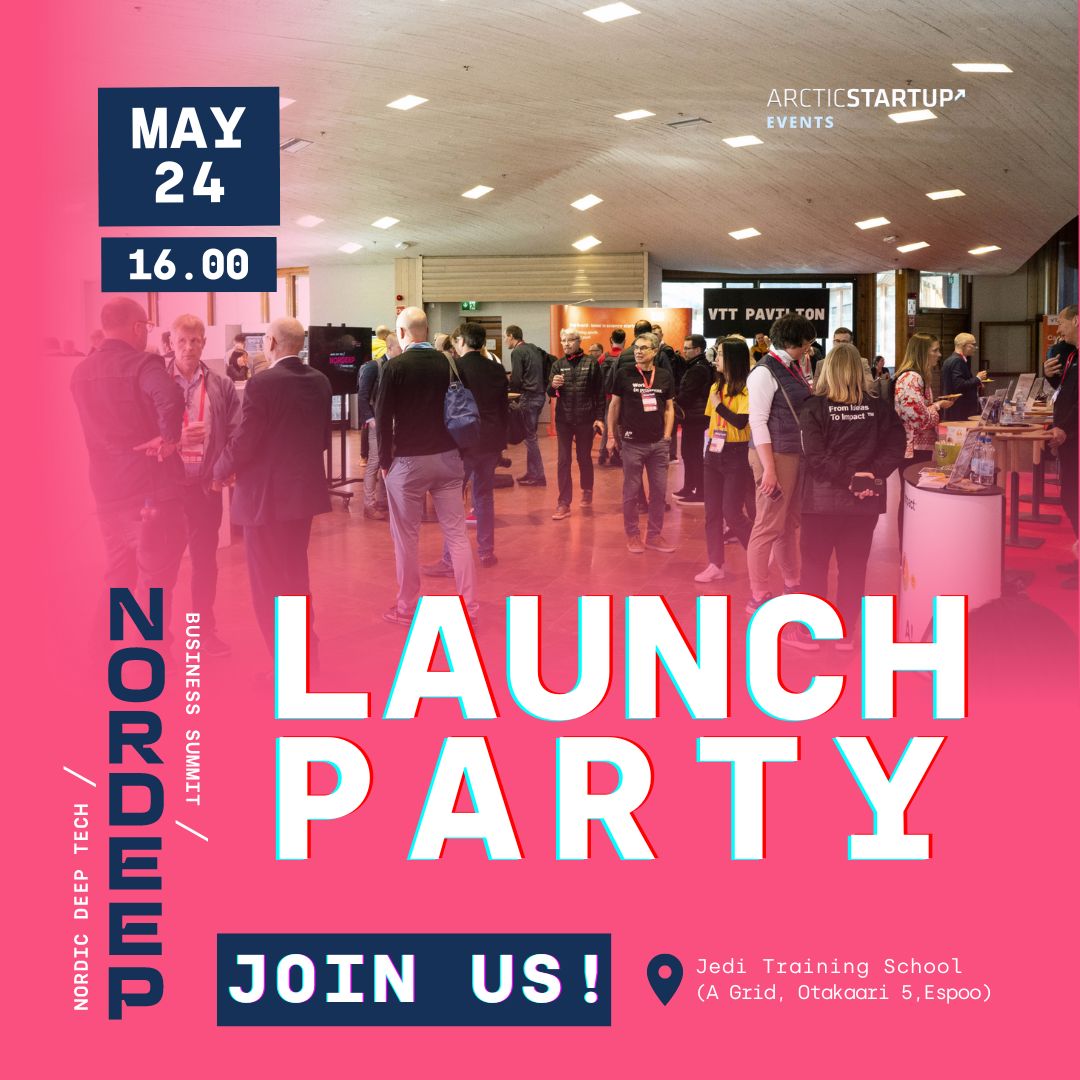 Enter Espoo (@enterespoo) on Twitter photo NORDEEP Summit is back in 2023! Nordic #deeptech startups, investors, corporations, universities and ecosystems meet in Espoo.
This year <a href="/NordeepSummit/">NORDEEP Summit</a> ups the stakes with over 1000 deep tech players. Join the launch party: form.typeform.com/to/fQDbnt6Y. #InnovationEspoo #NordicMade NORDEEP Summit is back in 2023! Nordic #deeptech startups, investors, corporations, universities and ecosystems meet in Espoo.
This year <a href="/NordeepSummit/">NORDEEP Summit</a> ups the stakes with over 1000 deep tech players. Join the launch party: form.typeform.com/to/fQDbnt6Y. #InnovationEspoo #NordicMade