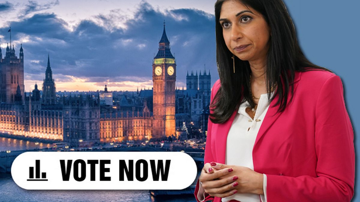 MirrorPolitics's tweet photo. Should Suella Braverman step down as Home Secretary over speeding ticket row? Take our poll and have your say
https://t.co/j06eH9awmH https://t.co/p2RMe2dgxD