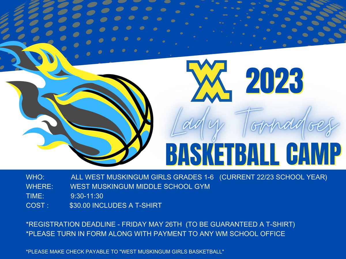 WMladybball's tweet photo. West M Girls Biddy Camp Deadline this Friday! https://t.co/qugFA4KCcS