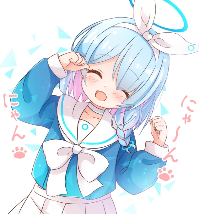 猫の手アロナちゃん #ブルアカ