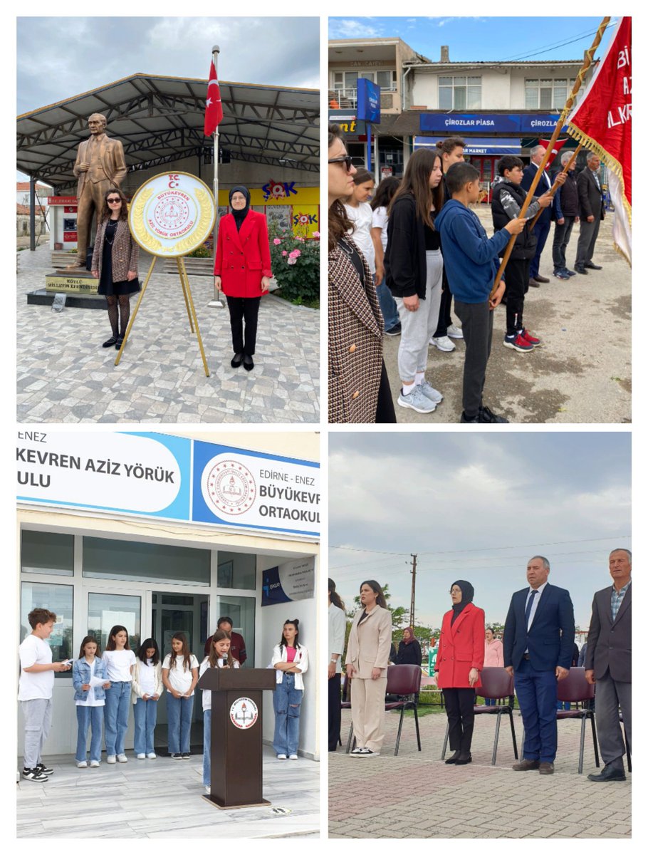 Bütün Ümidimiz Gençliktedir! 

19 Mayıs Atatürk'ü Anma, Gençlik ve Spor Bayramı'mız kutlu olsun.
<a href="/Edirne_MEM/">Edirne İl Millî Eğitim Müdürlüğü</a> <a href="/Dr_Onderarpaci/">Dr. Önder ARPACI</a> <a href="/EnezMem/">Enez İlçe MEM</a> @vedatuzun22