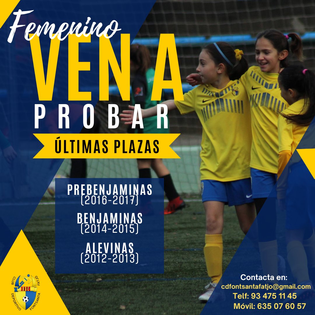 CLUB 🟡🔵

¿Quieres jugar a fútbol? Ven a probar con nosotrxs!

#CDFF #lailusiodunbarri