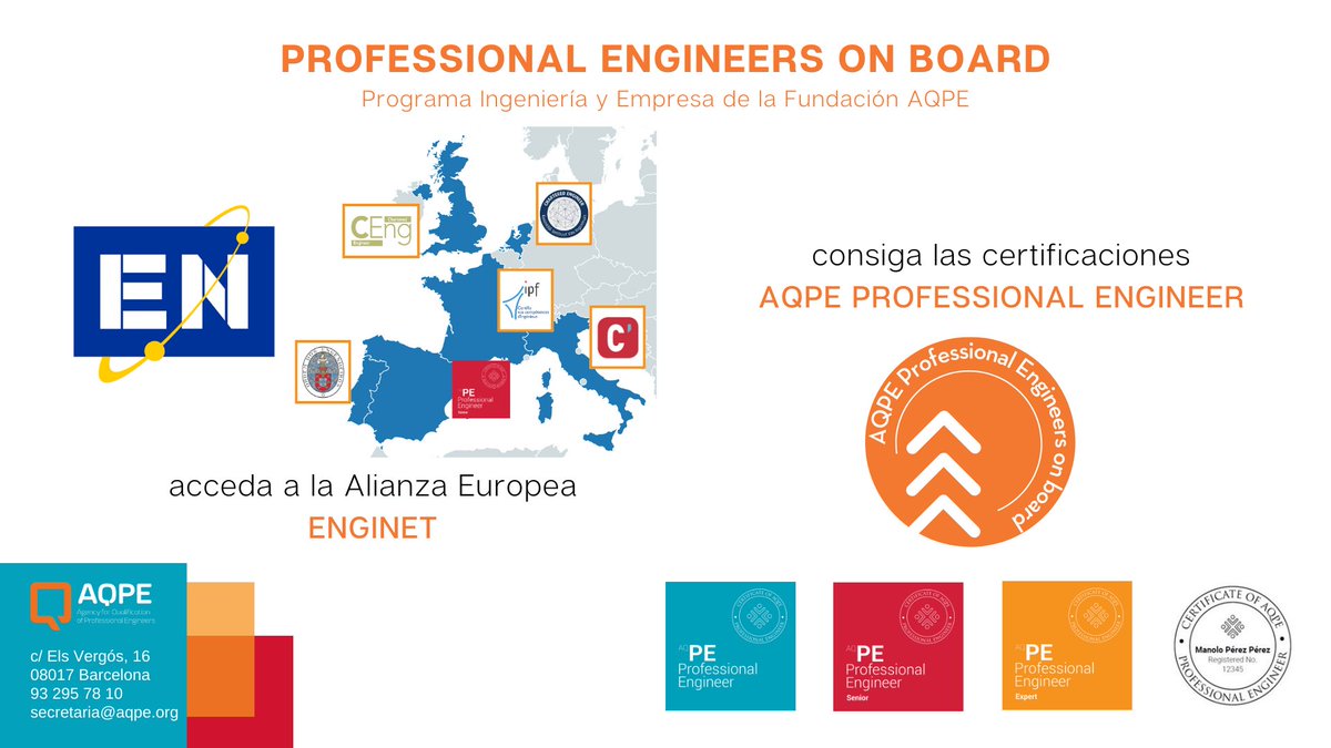 👉 ¿Cuáles son los beneficios para las empresas que certifiquen a sus ingenieros e ingenieras? Os lo contamos en este documento y lo resumimos aquí ⏬
