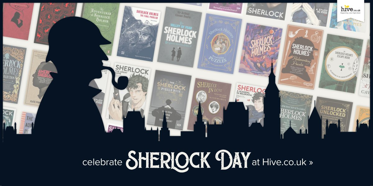 hivestores's tweet photo. Embark on a journey with Sherlock &amp; Watson as you explore the realm of fantastic fiction waiting for you at https://t.co/jspSNelsWz.

Unlock your love of Sherlock here: https://t.co/zUrcGAAj7i

#sherlockday #sherlockholmesday #sherlock #SherlockHolmes #hivestores #hivebooks #hive https://t.co/E3OWJmg12R