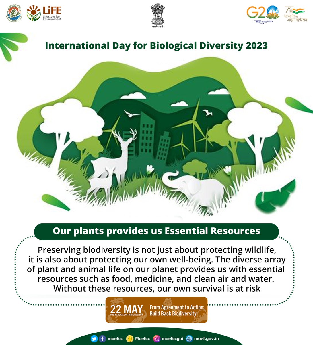 #InternationalBiodiversityDay #BuildBackBiodiversity #ProtectOurPlanet