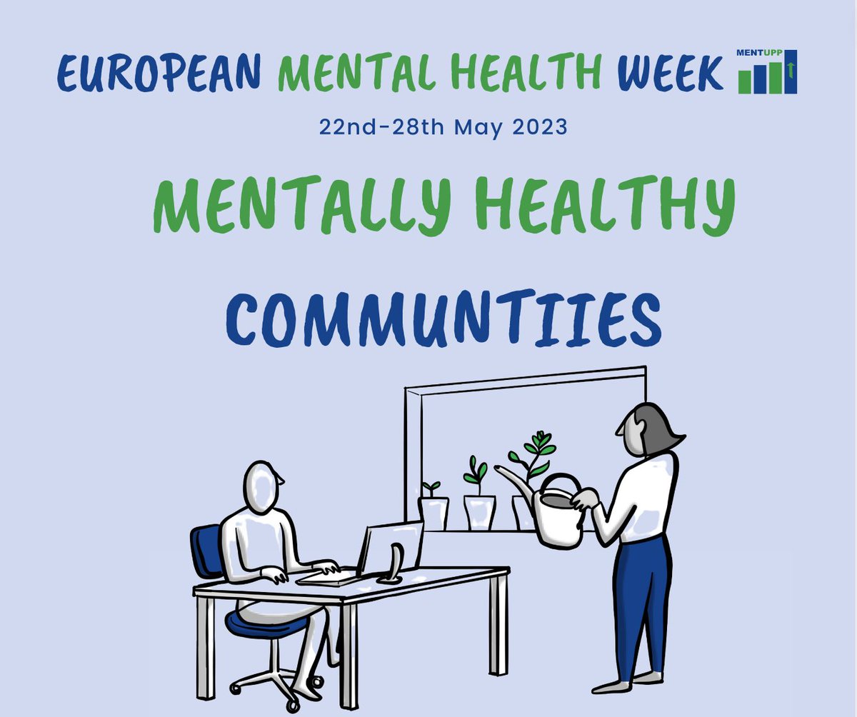 The need to learn about #mentalhealth should start immediately at home, in schools, in workplaces.  The @eu_mentupp Hub helps to create mentally healthy workplaces through interactive educational modules. 
For this year's #EuropeanMentalHealthWeek, let's improve our communities.