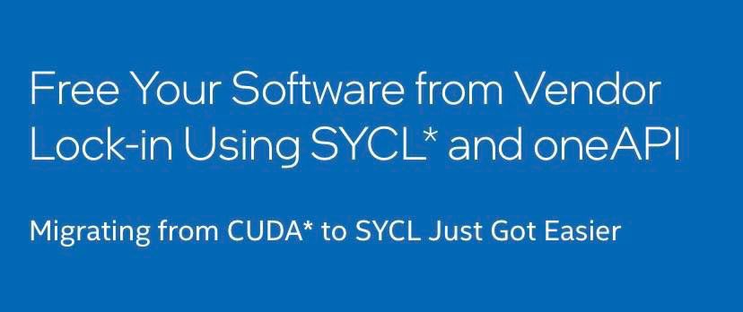 Free Your Software from Vendor Lock-in Using SYCL and oneAPI (PUM49)

Visit intel.ly/3vnpYTr to know more.

#oneAPI #DPCpp #LLVM #Rendering #HPC #IoT #Compilers #vectorization #multithreading #Fortran #MachineLearning #pureperformance #inteloneapi #intel #intelsoftware