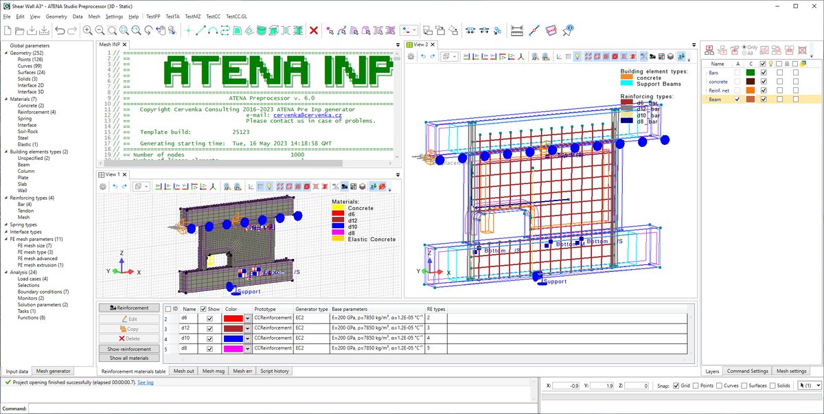 cervenka_cons's tweet photo. We are happy to inform you on the latest development on #ATENA software in this newsletter May 2023! https://t.co/ajzucpKHgw
#ATENAsoftware #newsletter #nonlinearanalysis #calculation #concrete #prestressing #reinforcement #simulation #corrosion #durability #3dprint https://t.co/8hWK6jN5Bp