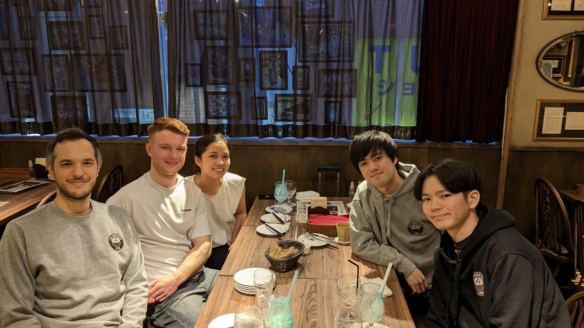 来日中のDreamhopとThe Jazz Hop CaféのFounder、JoceranとJackに会ってきました、4年前にネットで知り合って、僕の音楽活動を趣味から仕事に変えてくれた、感謝しきれない方たちと遂に会えました💯