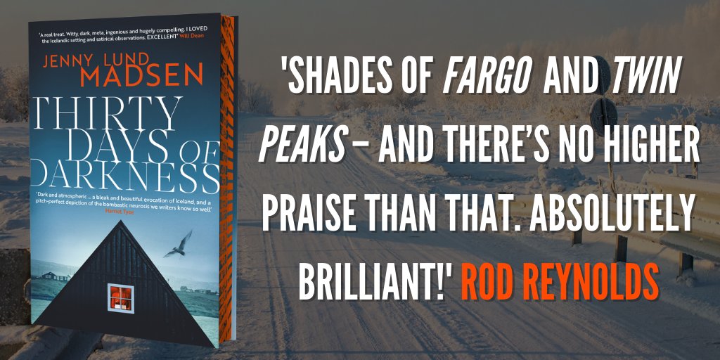 Karen Sullivan πΊπ¦π¨π¦π¬π§ (@orendabooks) on Twitter photo πβοΈπ§πͺ
#PublicationDay!
π<a href="/JennyLundMadsen/">Jenny Lund Madsen</a> twisty, darkly funny #NordicNoir #thriller #ThirtyDaysOfDarkness t @meganeturney
A snobby literary author is challenged to write a crime novel in 30 days β¦ then a body is found
πgeni.us/M6kTs
π²geni.us/bRcq1gn πβοΈπ§πͺ
#PublicationDay!
π<a href="/JennyLundMadsen/">Jenny Lund Madsen</a> twisty, darkly funny #NordicNoir #thriller #ThirtyDaysOfDarkness t @meganeturney
A snobby literary author is challenged to write a crime novel in 30 days β¦ then a body is found
πgeni.us/M6kTs
π²geni.us/bRcq1gn